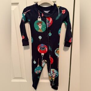 Disney’s 100th Anniversary Character Print Pajamas (Christmas) - Size 18 months